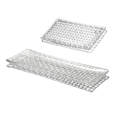 Đĩa pha lê chữ nhật dài Nachtmann Bossa Nova 28/42cm