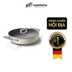 Nồi chảo SMEG CKFD2811 28cm kèm vung kính
