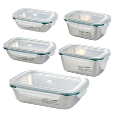 Hộp Inox Cao Cấp Cuitisan Simple nhiều dung tích