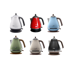 Ấm siêu tốc De'Longhi Icona Vintage 1,7L nhiều màu