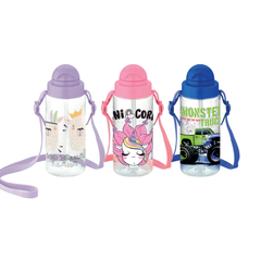 Bình nước trẻ em Tritan cao cấp Renga Migo 500ml - 912008-024 nhiều màu