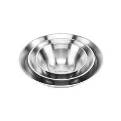 Bộ 3 Dĩa Sâu Tròn Inox Cao Cấp Cuitisan EC11-043S3