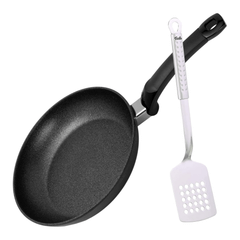 Chảo Fissler Adamant Classic 28cm kèm xẻng made in Germany (màu đen)