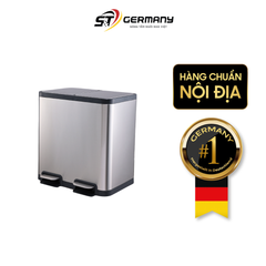 Thùng rác ELPHECO đạp chân đôi dung tích 40L/50L, hai thùng rác rời