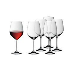 Bộ 6 ly vang WMF Easy Plus Burgundy