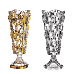 Bình hoa pha lê chân đế Bohemia Samba