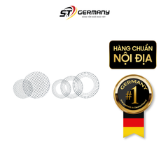 Set đĩa pha lê tròn phẳng Nachtmann Bossa Nova 23/32 cm