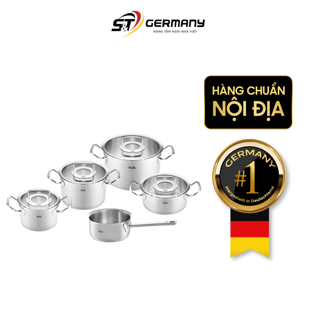 Bộ nồi Fissler Profi set 5 món kèm quánh made in Germany