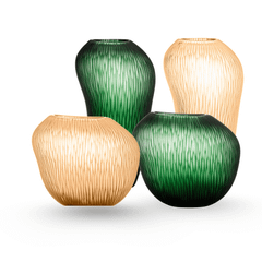 Bình hoa IVV Carving Stain 23/24/36 cm nhiều màu