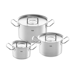 Bộ nồi Fissler Profi set 3 món vung thép made in Germany