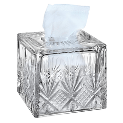 Hộp đựng khăn giấy pha lê Godinger Dublin