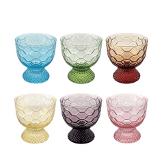 Set 6 cốc kem Vintage Assorted Colors 390ml IVV 7771.1