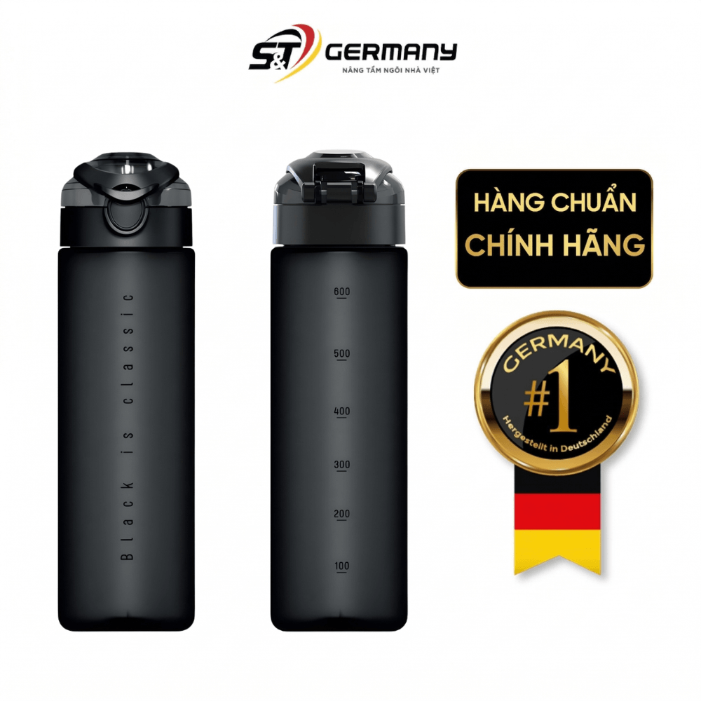 Bình nước Tritan cao cấp Renga Saga 630ml - 912114-024