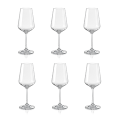 Bộ 6 ly vang Bohemia Sandra nhiều dung tích