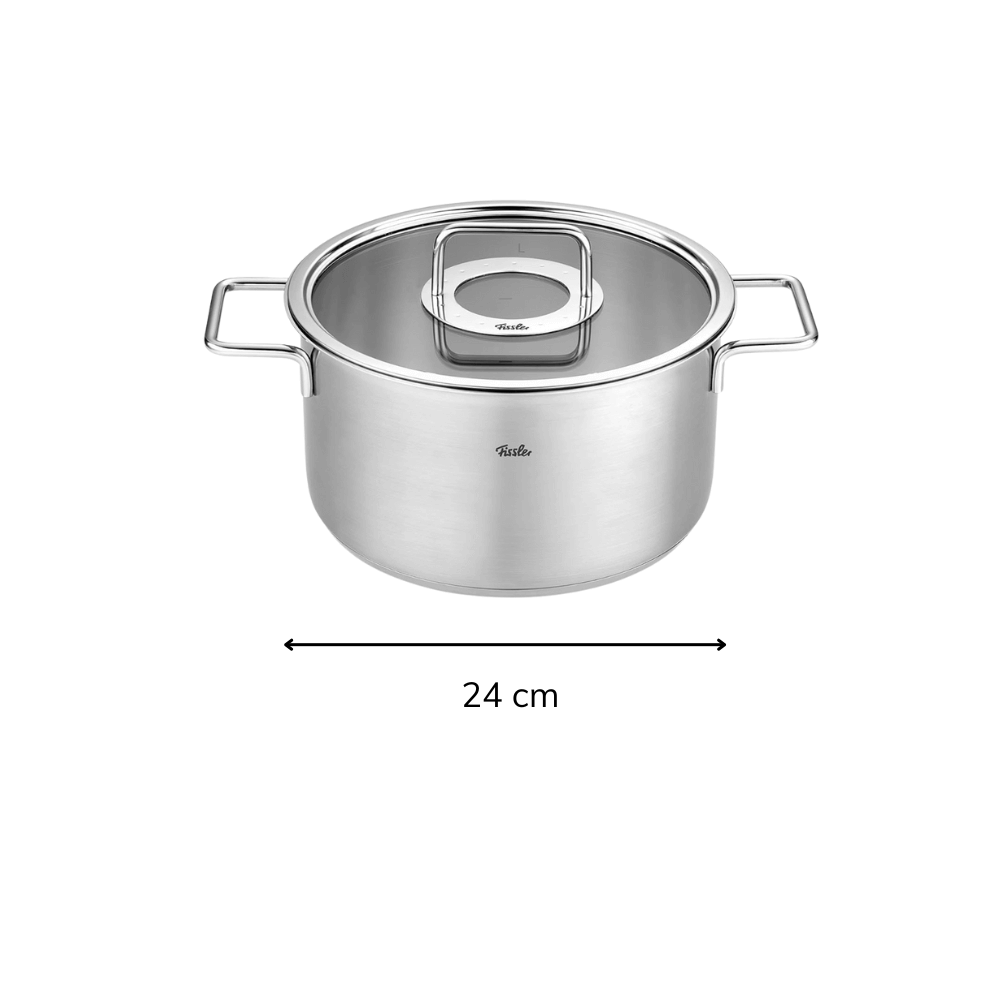 Bộ nồi Fissler Pure Collection 4 món vung kính made in Germany