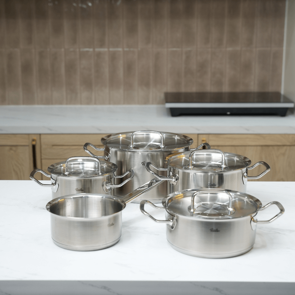 Bộ nồi Fissler Profi set 5 món kèm quánh made in Germany