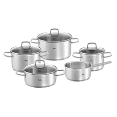 Bộ nồi Fissler Viseo 5 món vung kính kèm quánh
