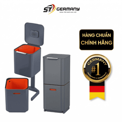 Thùng rác phân loại và khử mùi 3 ngăn Joseph Joseph Totem 40L/60L