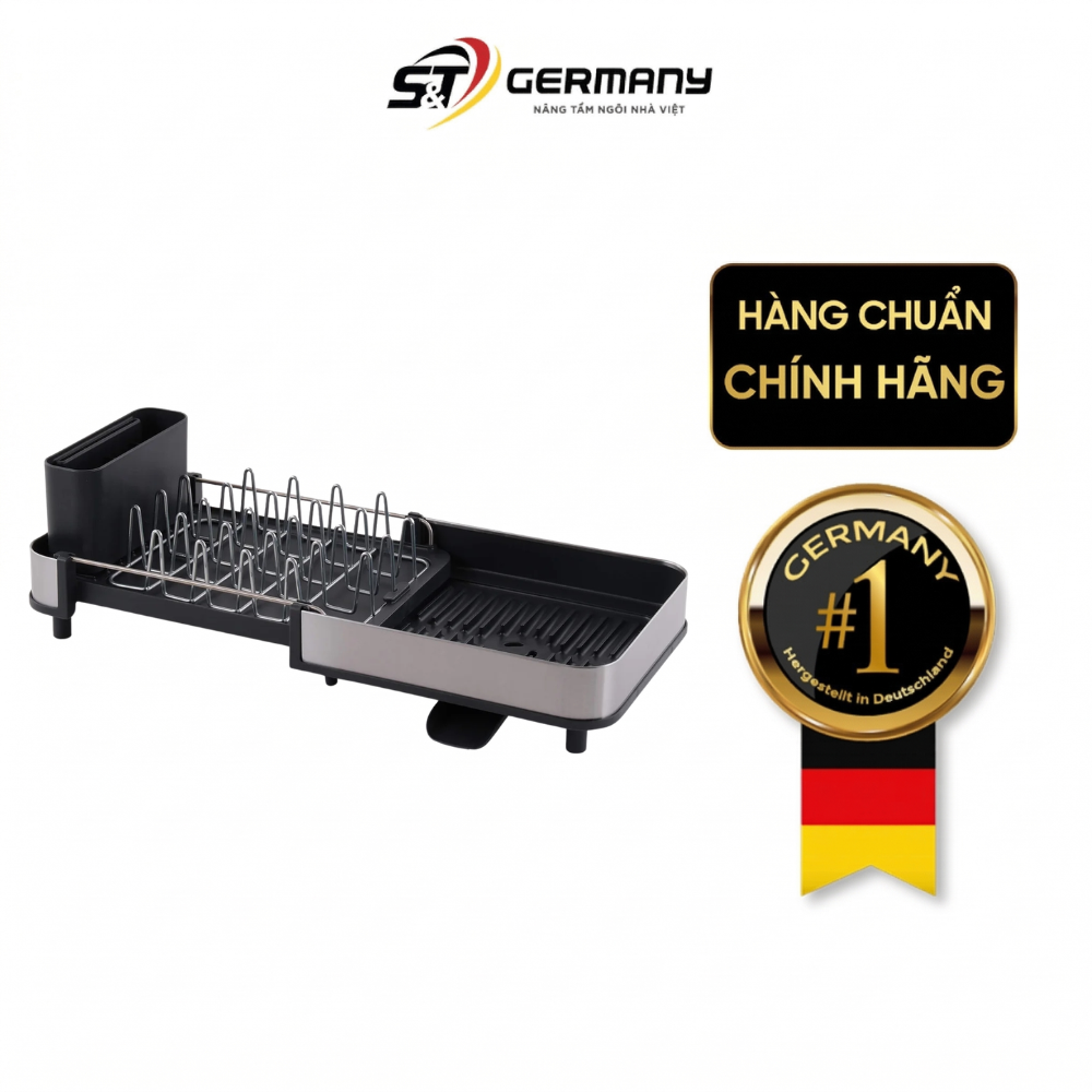 Giá đựng bát đĩa thông minh inox Joseph Joseph 6500035 màu xám