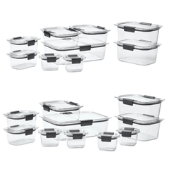 Sét hộp Tritan Rubbermaid Brilliance 10-24 món made in USA