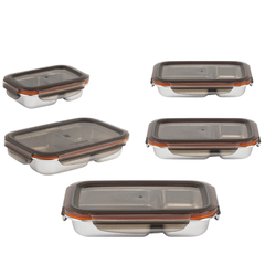 Hộp Inox Cao Cấp Cuitisan chia ngăn nhiều dung tích