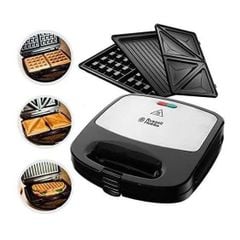 Máy nướng bánh mì sandwich 3in1 Russell Hobbs Fiesta 750W