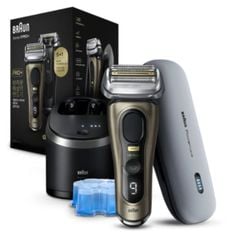 Máy cạo râu Braun Series 9 Pro+ 9579cc made in Germany (màu vàng Gold)