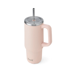 Cốc giữ nhiệt S'well bằng thép không gỉ dung tích 880ml kèm ống hút, có tay cầm
