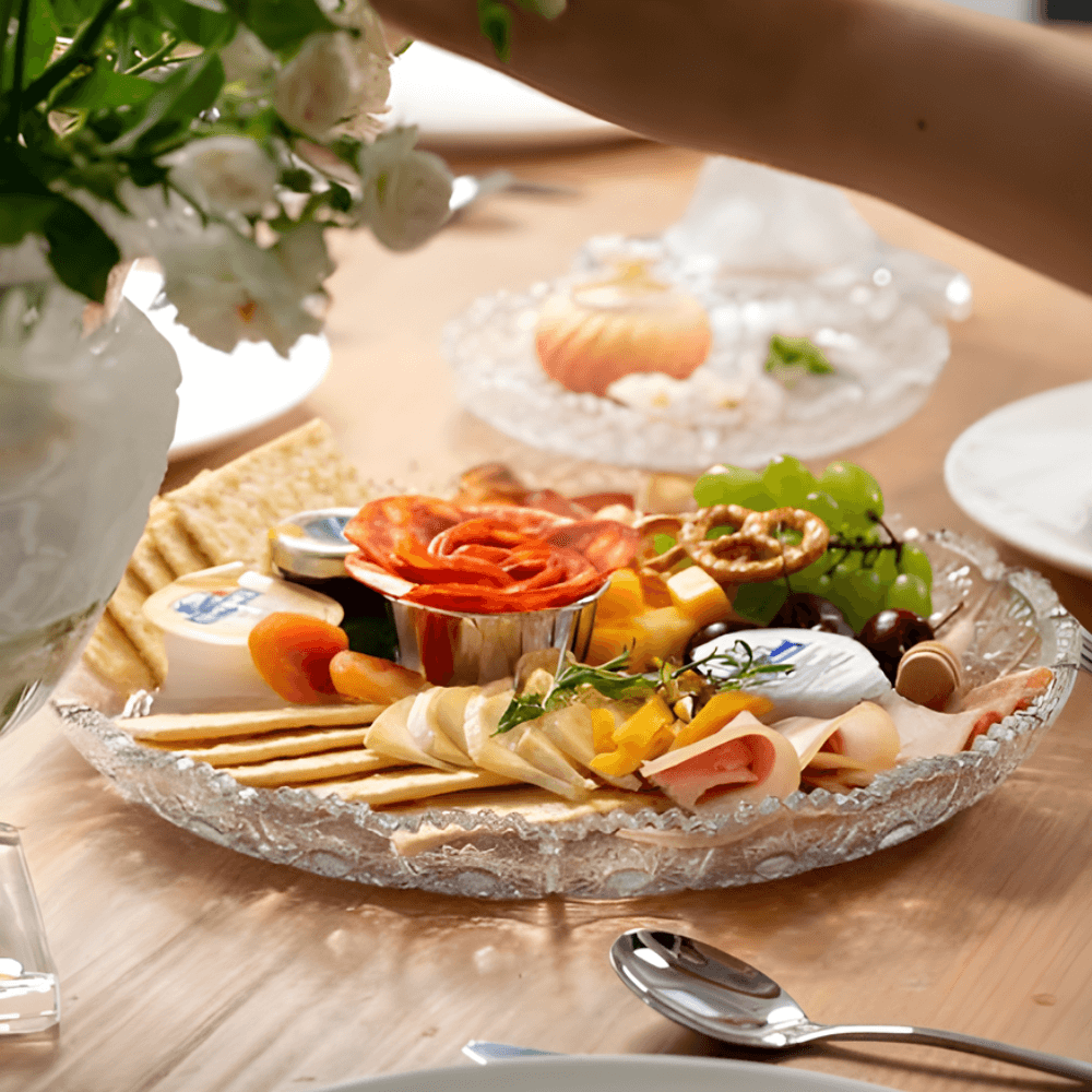 Đĩa pha lê Bohemia Crystal M57 19/31cm