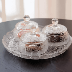 Đĩa pha lê Bohemia Crystal M57 19/31cm