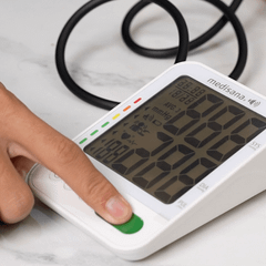 Máy đo huyết áp bắp tay Medisana BU586 có giọng nói