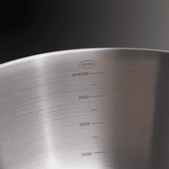 Bộ 3 âu inox phủ sơn kem lì 22-25-28cm GKÖCH MYTY0810