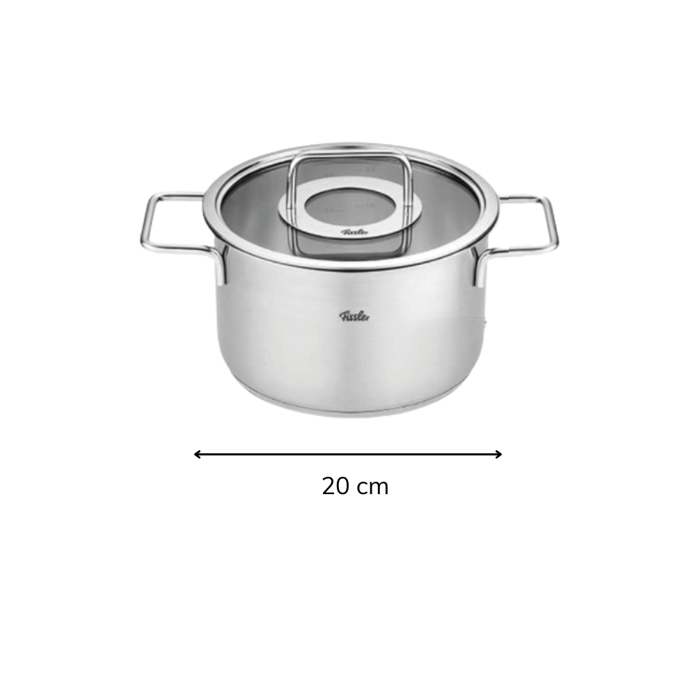Bộ nồi Fissler Pure Collection 4 món vung kính made in Germany