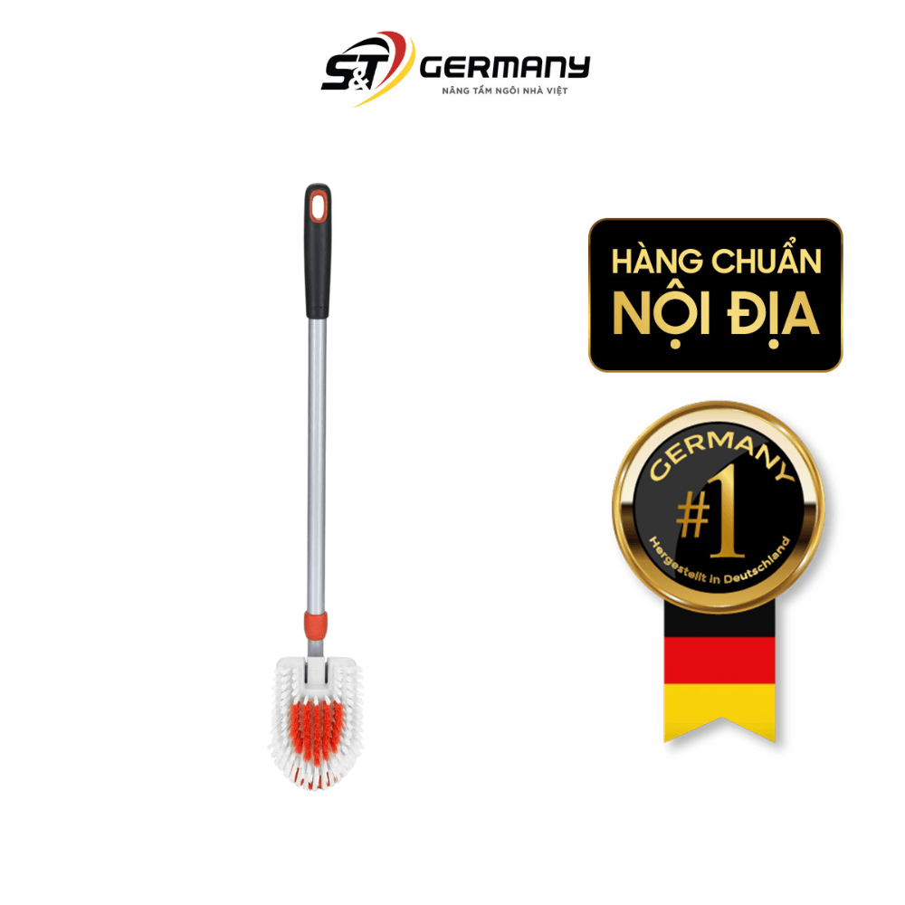 Chổi cọ bồn tắm và tường gạch nhà vệ sinh OXO