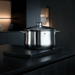 Bộ nồi WMF Diadem Plus 6 món kèm quánh và chảo thép WMF 24/28cm