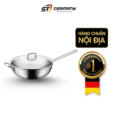 Chảo sâu lòng WMF Wok 30cm 5,5L có tay cầm