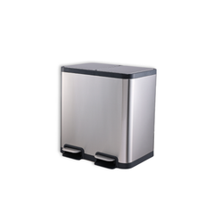 Thùng rác ELPHECO đạp chân đôi dung tích 40L/50L, hai thùng rác rời