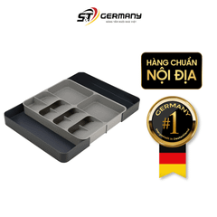 Bộ khay chia ngăn kéo, để dao thìa dĩa Joseph Joseph 85166 DrawerStore Grey