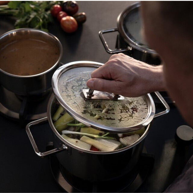 Bộ nồi Fissler Viseo PRO 5 món vung kính kèm quánh
