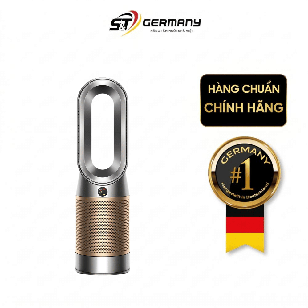 Quạt không cánh 3in1 DYSON 3in1 Purifier HP12 quạt nóng lạnh kèm lọc không khí màu xám niken