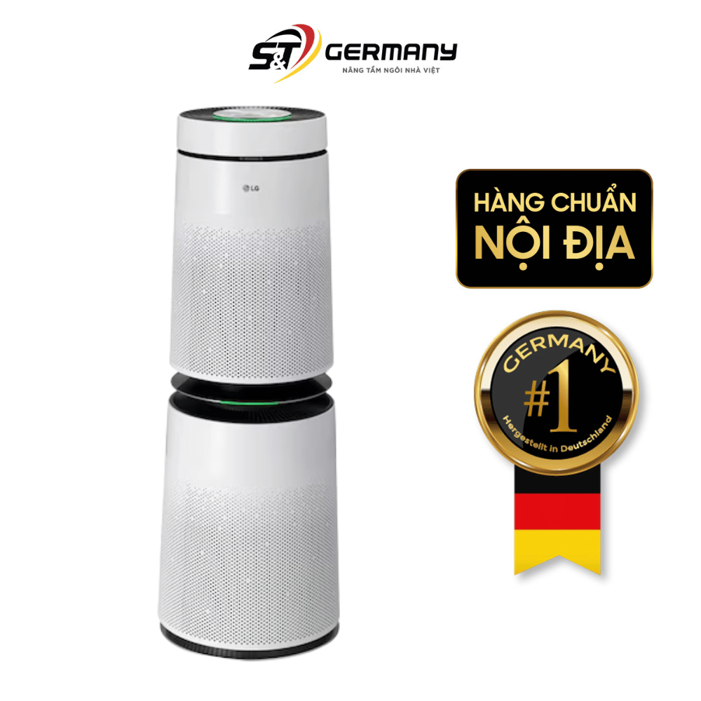 Máy lọc không khí LG 2 tầng AS10GDWH0 màu trắng