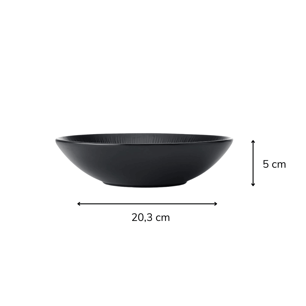 Bộ 4 bát ăn mỳ, chất liệu gốm, Model MKJDMPASTAPK4, dùng để đựng thực phẩm