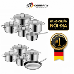 Bộ nồi WMF Inspiration 5 món vung kính, nhiều phân loại
