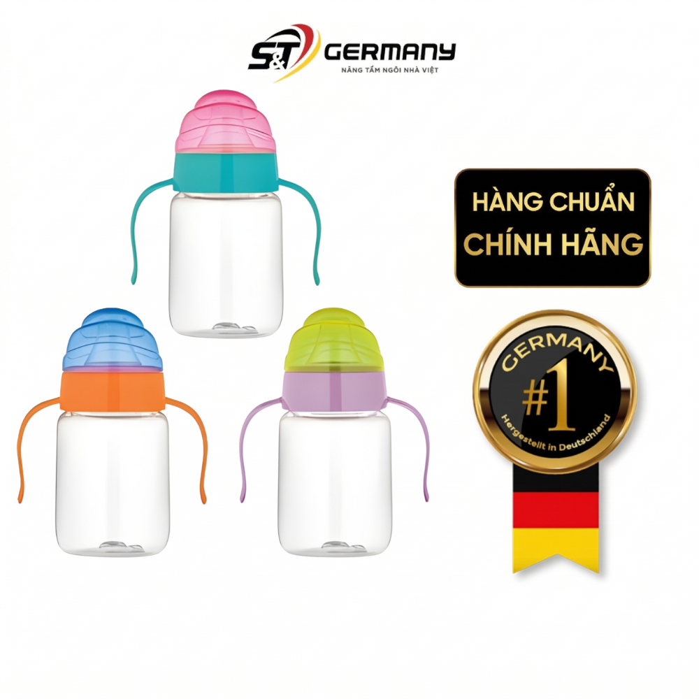 Bình nước em bé Tritan cao cấp Renga Zuzu 330ml - 211003-023