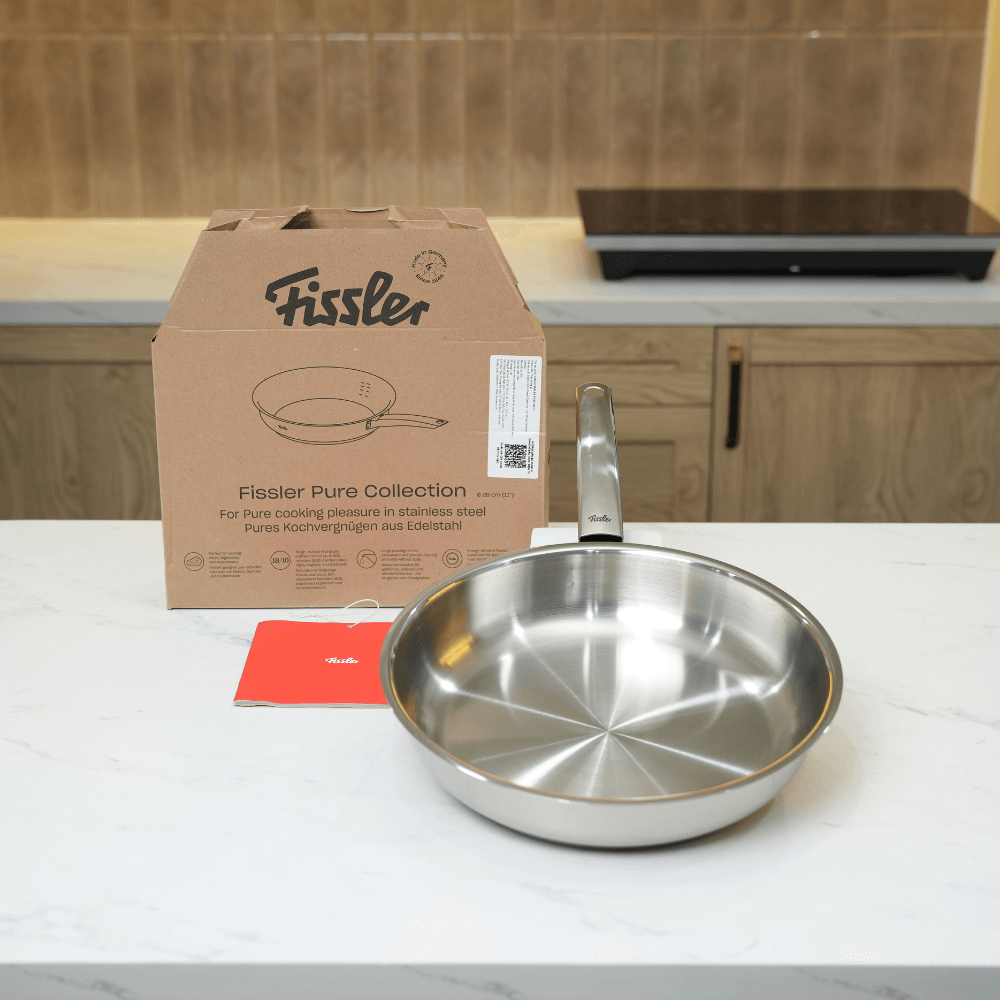 Chảo thép Fissler Pure made in Germany size 20/24/28 cm