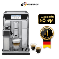 Máy pha cà phê tự động De'Longhi PrimaDonna Elite Experience ECAM 656.85.MS màu bạc