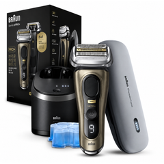 Máy cạo râu Braun Series 9 Pro+ 9579cc made in Germany (màu vàng Gold)