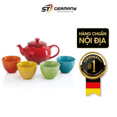 Bộ ấm chén cầu vồng 5 món Le Creuset