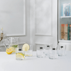 Bộ cốc pha lê Bohemia Larus trơn 320ml