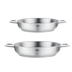 Chảo inox 2 quai Fissler Pure